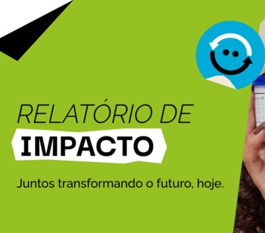 Capa do relatório de impacto eureciclo da CURTLO